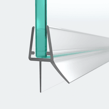 3D model of a sweep seal in a 180° situation